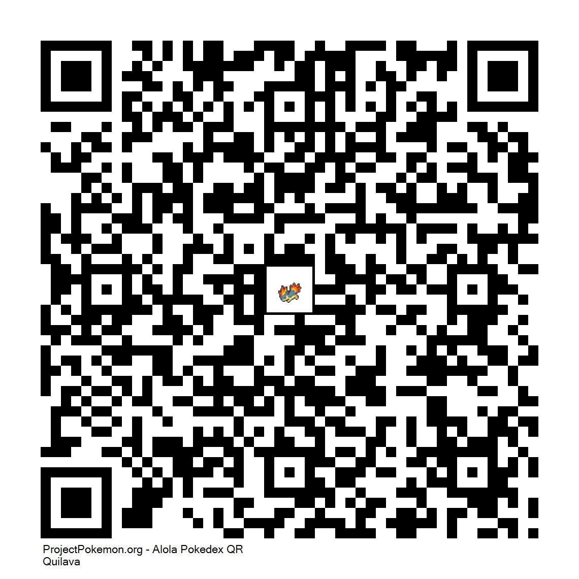 Cdigo QR de Quilava